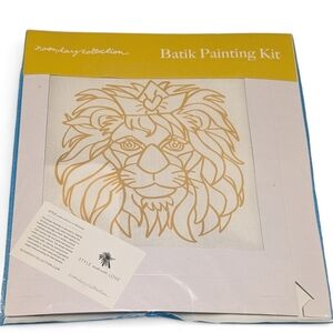 NWT Batik Painting Kit with Lion Design